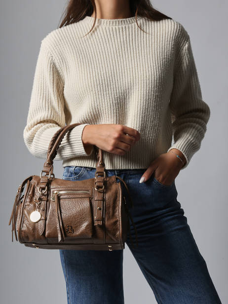 Handtassen Bride Lulu castagnette Bruin bride ZAYANA ander zicht 1